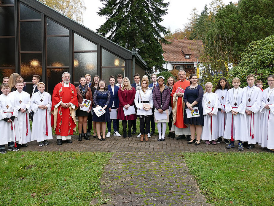 Firmung 2019 in Naumburg (Foto: Karl-Franz Thiede)